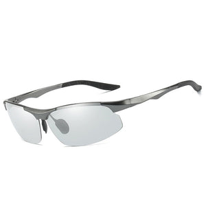 Men's Aluminium Polycarbonate Lens Night Vision Sunglasses