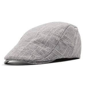 Men's Denim Adjustable Plain Pattern Casual Wear Trendy Caps