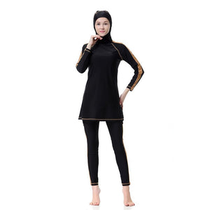 Women's Arabian Spandex Full Sleeves Modest Swimwear Bathing Suit