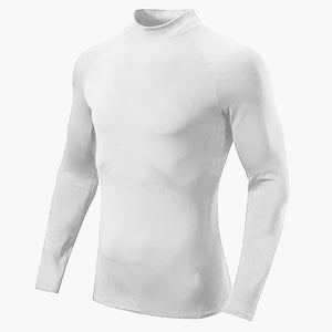 Men's Polyester Full Sleeve Quick Dry Compression Gym T-Shirt
