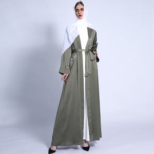 Women's Arabian Polyester Full Sleeves Elegant Casual Abaya