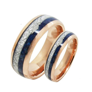 Men's 100% Tungsten Carbide Round Pattern Wedding Couple Ring