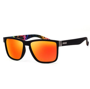 Men's Plastic Frame Classic Shades Luxury Square Sunglasses