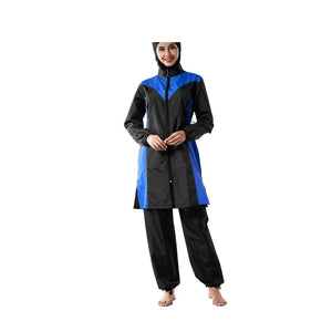Women's Arabian Nylon Full Sleeves Beach Fitness Swimwear Dress