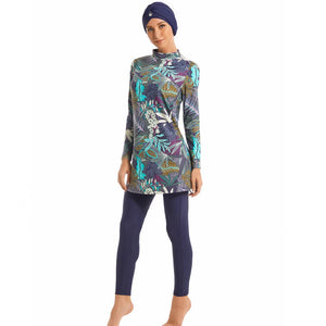 Women's Arabian Nylon Full Sleeves Trendy Swimwear Bathing Suit