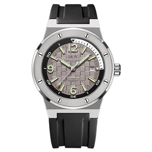 Men's Stainless Steel Buckle Clasp Mechanical Waterproof Watches