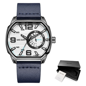 Men's Alloy Buckle Clasp Water-Resistant Quartz Luminous Watches
