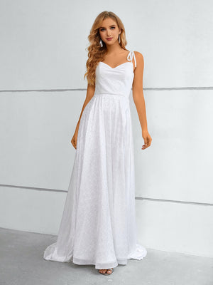 Women's Sweetheart Neck Sleeveless Embroidery Party Dress