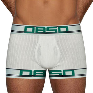 Men's Cotton Low Waist Sportswear Underpants Trendy Boxer Shorts