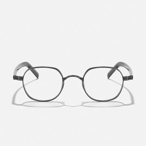 Women's Titanium Frame Retro Square Optical Trendy Sunglasses