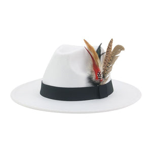 Women's Polyester Feather Pattern Elegant Luxury Wedding Hat