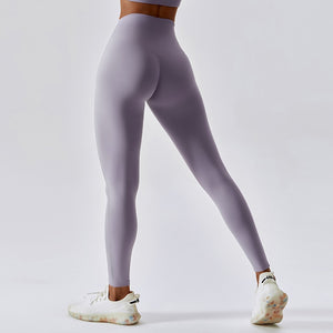 Women's Nylon High Elastic Waist Seamless Fitness Yoga Leggings