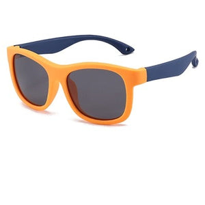 Kid's Acetate Frame Flexible UV400 Protection Shades Sunglasses