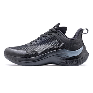 Men's Mesh Round Toe Lace-up Closure Breathable Sports Shoes