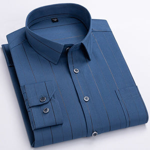 Men's Turndown Collar Full Sleeves Single Breasted Casual Shirts