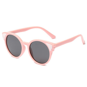 Kid's Plastic Titanium Frame Outdoor UV400 Polarized Sunglasses