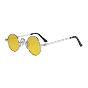 Kid's Polycarbonate Retro Sun Shades Vintage Round Sunglasses