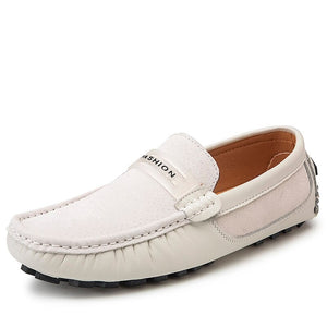 Men's Genuine Leather Slip-On Closure Breathable Luxury Shoes