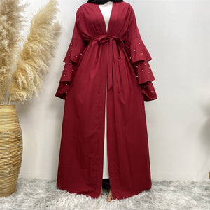 Women's Arabian Polyester Full Sleeves Elegant Trendy Abaya
