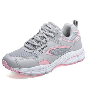 Women's Breathable Outdoor Sports Running Lace-Up Trendy Shoes