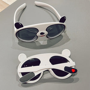 Kid's Acrylic Lens Flexible Protective Elegant Animal Sunglasses