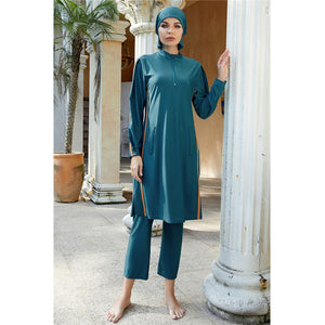 Women's Arabian Polyester Long Sleeve Casual Bathing Swimwear