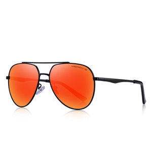Men's Aviation Frame Polarized UV Protection Pilot Sunglasses