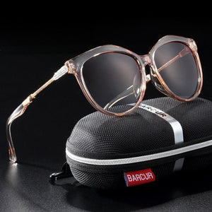 Women's Round Thin Frame Colored Polarized Lens Sunglasses