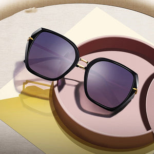 Women's Alloy Design Vintage Polarized Protection Sunglasses