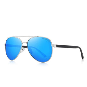 Men's Alloy Frame Colorful Polarized Lens UV Protection Sunglasses