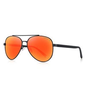 Men's Alloy Frame Colorful Polarized Lens UV Protection Sunglasses