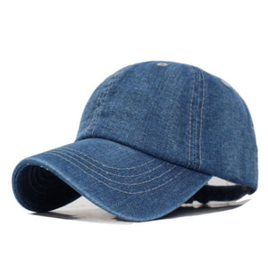 Men's Cotton Back Strap Blank Baseball Sports Casual Wear Cap