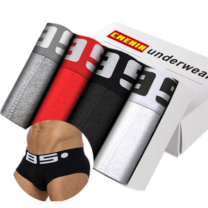 Men's Low Elastic Waist Printed Comfortable Boxer Short Set
