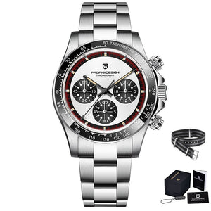 Men's Round Digital Dial Automatic Date Quartz Wrist Watch