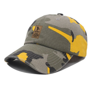 Men's Cotton Camouflage Army Baseball Golf Sport Summer Hat