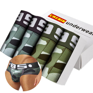 Men's Elastic Waist Printed Stretchy Comfortable Boxer Shorts
