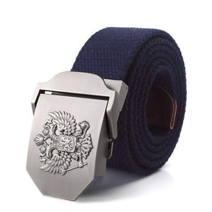 Men's Plush Pattern Alloy Pin Automatic Buckle Belts