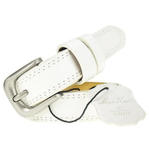 Women's Genuine Leather Alloy Pin Buckle Waistband Belts