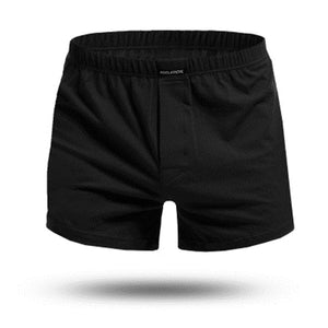 Men's Low Elastic Waist Plain Stretchy Comfortable Boxer Short