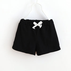 Kid's Elastic Drawstring Waist Plain Quick-Dry Beach Trunk Shorts