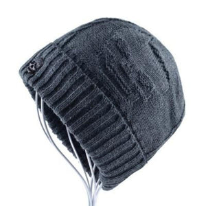 Women's Plush Stretchy Plain Slip-On Beanies Winter Wear Hats