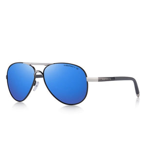 Men's Colorful Lens Thin Alloy Frame HD Polarized Sunglasses