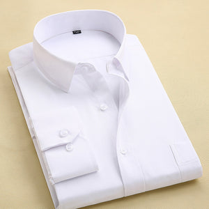 Men's Cotton Turn-Down Collar Full Sleeves Single Breasted Shirt